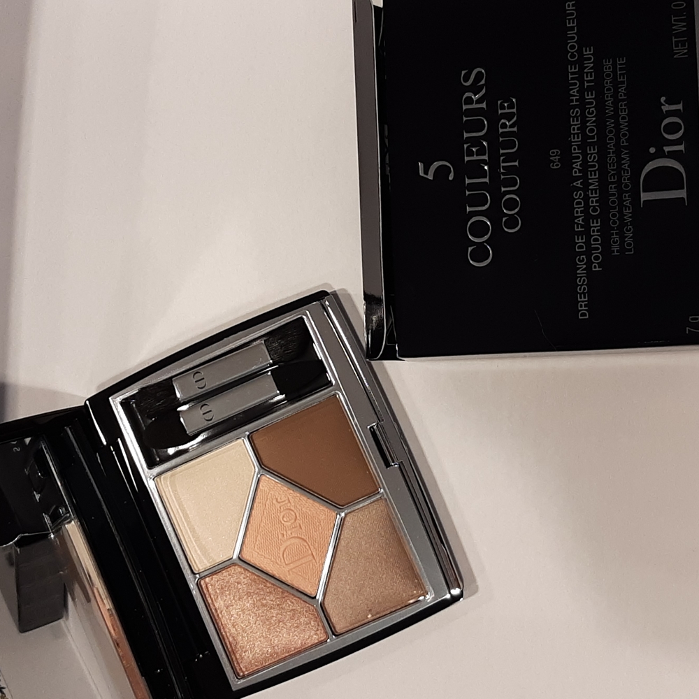 NWT Dior 5 Couleurs Couture High-Colour Eyeshadow in Nude Dress